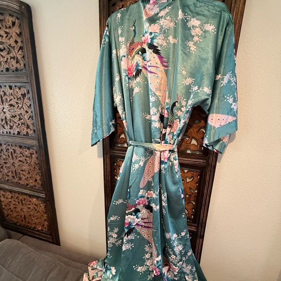 Floral Kimono Robe - Picture 1 of 2